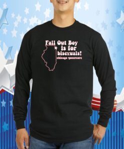 Fall Out Boy Is For Bisexuals Chicago Queercore Tee Shirts