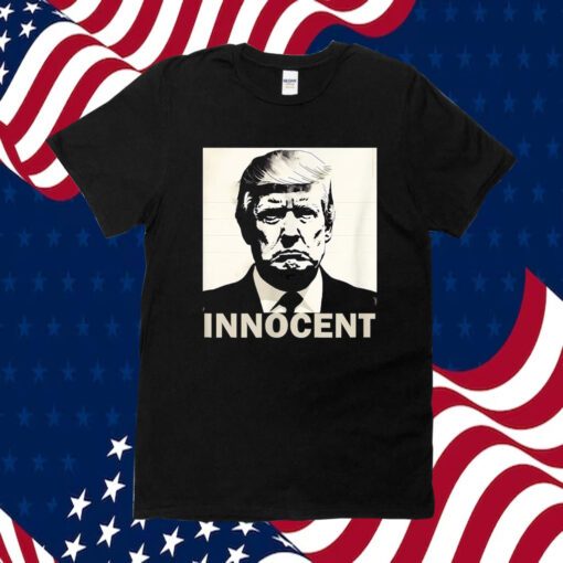 Donald Trump Mug Shot Innocent Trump DJT T-Shirt