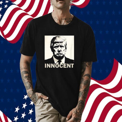 Donald Trump Mug Shot Innocent Trump DJT T-Shirt