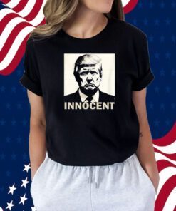 Donald Trump Mug Shot Innocent Trump DJT T-Shirt