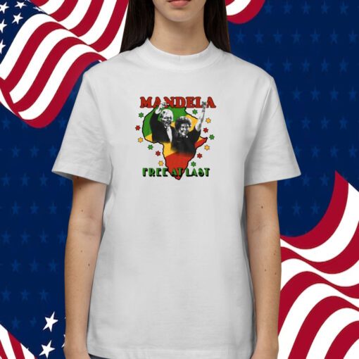 Mandela Free At Last Tee Shirt