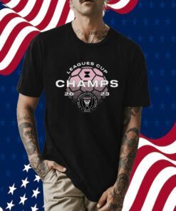 The Leagues Cup Champions 2023 Inter Miami FC Tee Shirt
