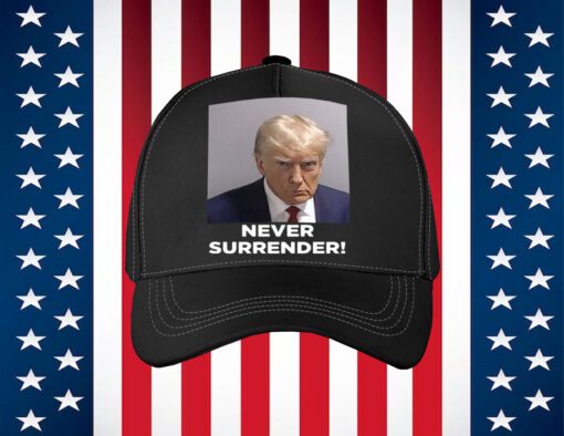 Trump 2024 Never Surrender White Mug