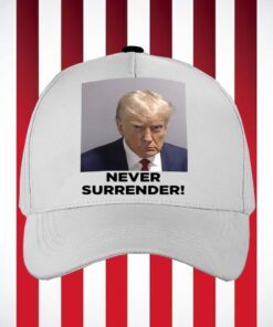 Trump 2024 Never Surrender White Mug