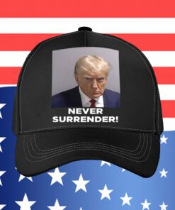 Trump Never Surrender Beverage Cooler Black