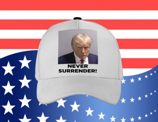 Trump Never Surrender Beverage Cooler Black