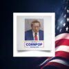 Trump Mugshot Re-Elect Cornpop One Bad Dude Poster