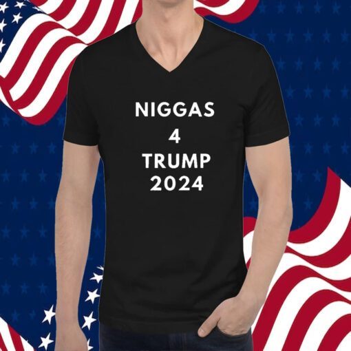 Niggas 4 Trump 2024 T-Shirt