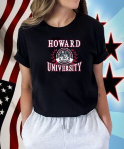 Howard University Bison Laurels Tee Shirt