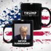 MAGA 47 Trump Never Surrender Coffee Mug