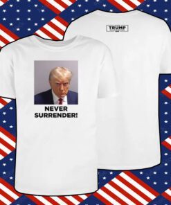 Trump Never Surrender Coffee Mug