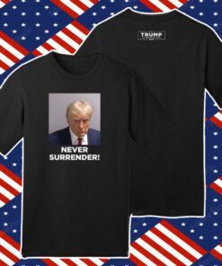 Trump Never Surrender Coffee Mug