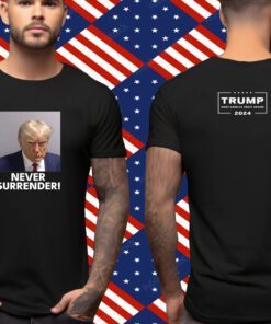 Trump Never Surrender Coffee Mug