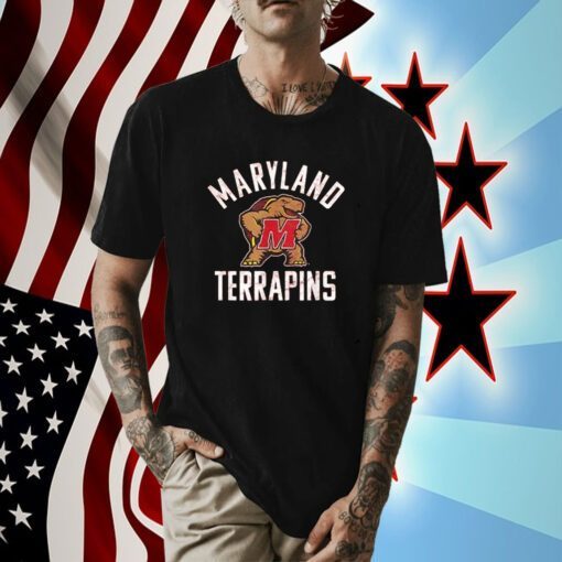 University Of Maryland Terrapins Large Tee Shirt