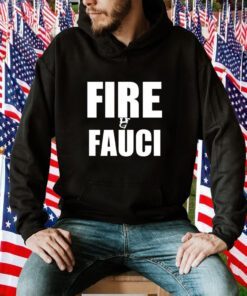 Scott Presler Wearing Fire Fauci T-Shirt