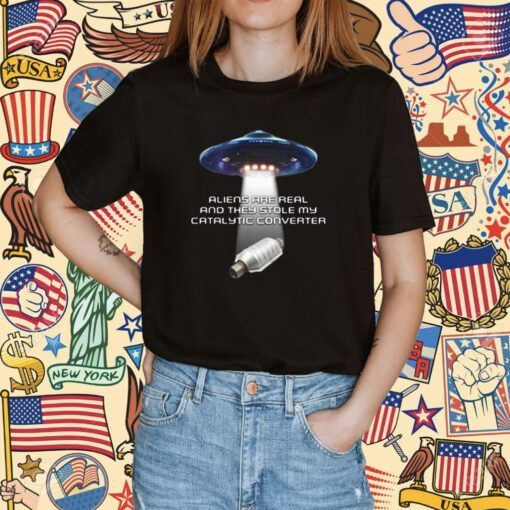 Aliens Catalytic Converter Shirt