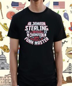 Aljamain Sterling 2023 Chamption Shirt