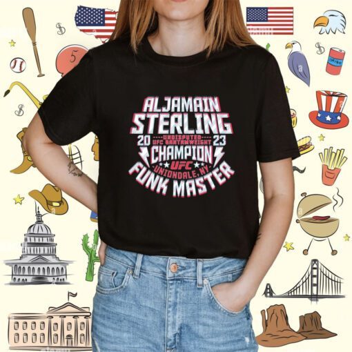 Aljamain Sterling 2023 Chamption Shirt