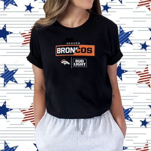 Denver Broncos Fanatics Branded NFL Bud Light Shirt
