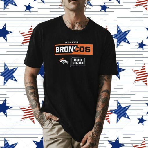 Denver Broncos Fanatics Branded NFL Bud Light Shirt