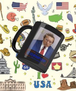 Donald Trump 2024 Mugshot Re-Elect Cornpop One Bad Dude Mug