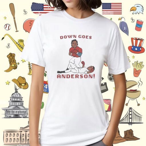Down Goes Anderson Retro Punch-Out Shirt