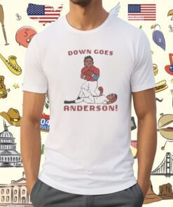 Down Goes Anderson Retro Punch-Out Shirt