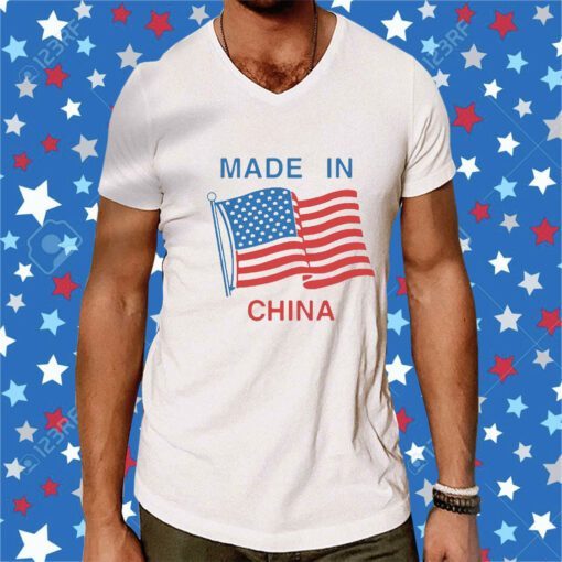 Flag Usa Made In China T-Shirt