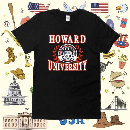 Howard University Bison Laurels T-Shirt