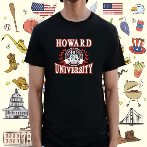 Howard University Bison Laurels T-Shirt