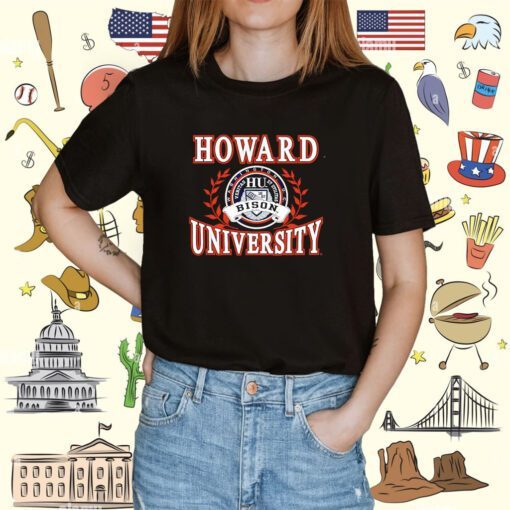 Howard University Bison Laurels T-Shirt