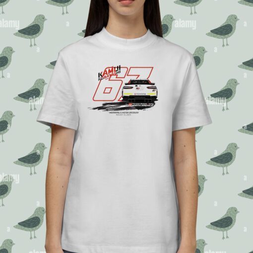 Kamui Kobayashi 67 Indianapolis Motor Speedway August 13 2023 T-Shirt