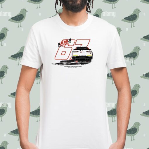 Kamui Kobayashi 67 Indianapolis Motor Speedway August 13 2023 T-Shirt