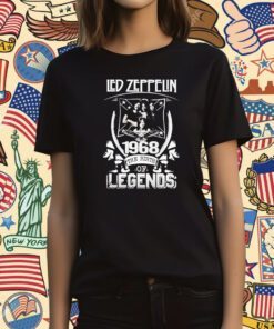 Led Zeppelin 1968 The Birth Of Legends T-Shirt