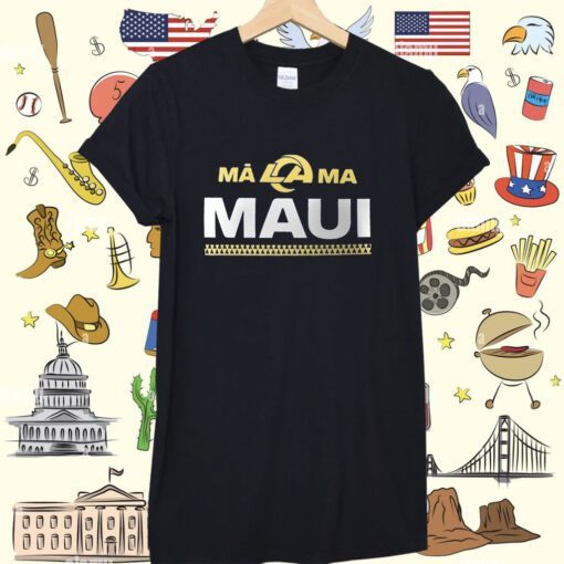 Los Angeles Rams Maui Relief Nike Shirt