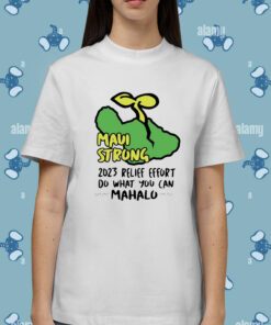 Maui Strong Shirt Fundraiser Lahaina Banyan Tree Shirt