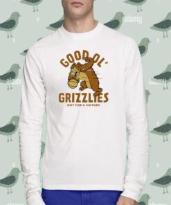 Montana Good Ol Grizzlies Vintage Basketball Out For A Victory T-Shirt