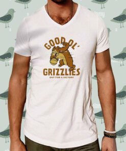 Montana Good Ol Grizzlies Vintage Basketball Out For A Victory T-Shirt