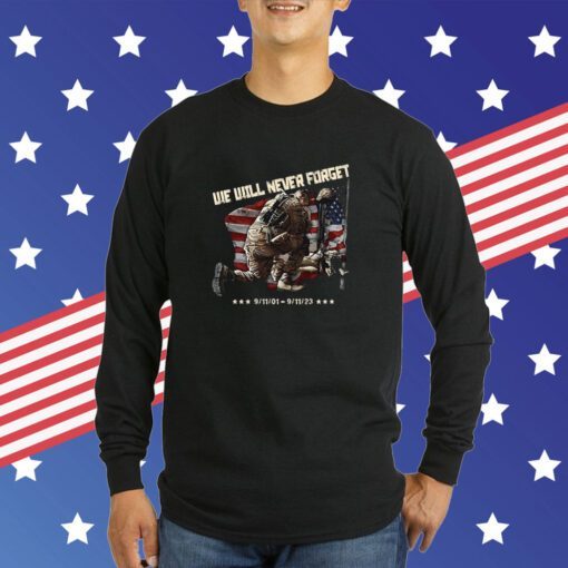 Never Forgetti We Will Never Forget Never Forgetti 11-9 T-Shirt