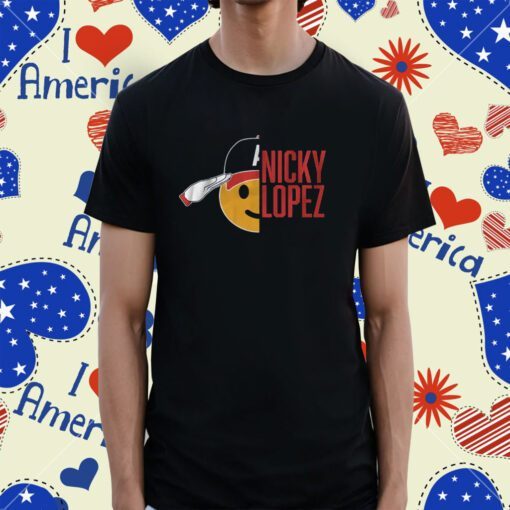 Nicky Lopez Salute Atlanta Baseball Shirt