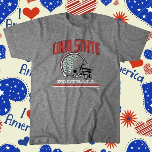 Ohio State Vintage Football Helmet Shirt