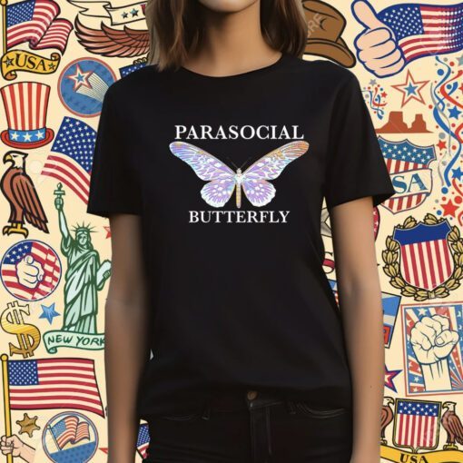 Parasocial Butterfly T-Shirt