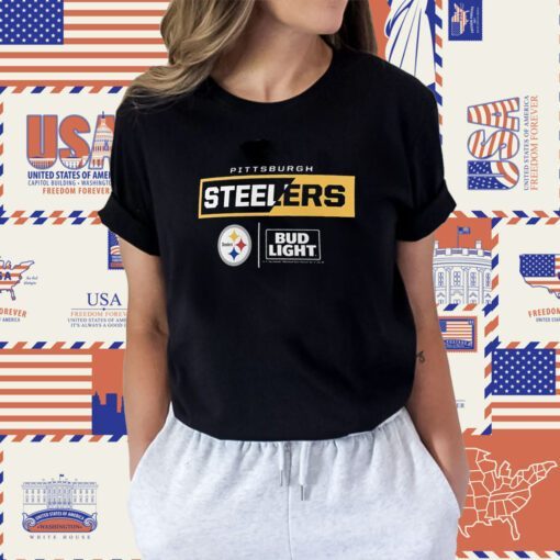 Pittsburgh Steelers Fanatics Branded NFL X Bud Light Shirt
