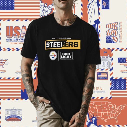 Pittsburgh Steelers Fanatics Branded NFL X Bud Light Shirt