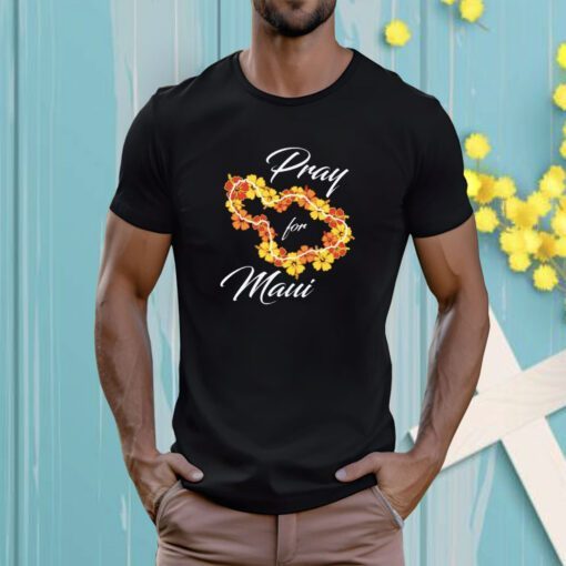 Strong Pray Maui Flower T-Shirt