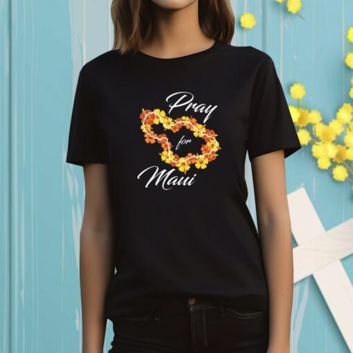 Strong Pray Maui Flower T-Shirt