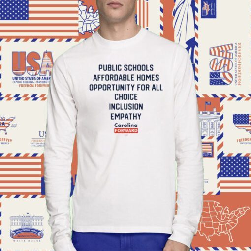 Public Schools Affordable Homes Opportunity For All Choice Inclusion Empathy Shirt