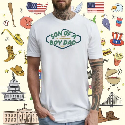 RETRO SON OF A BOY DAD T-SHIRT