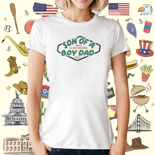 RETRO SON OF A BOY DAD T-SHIRT