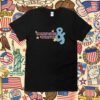 Schizophrenic And Strapped Colorful Logo Shirt